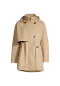Scandi Trench Rain Coat - Sand Beige