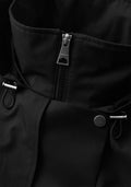 Scandi Trench Rain Coat - Svart
