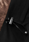 Scandi Trench Rain Coat - Svart