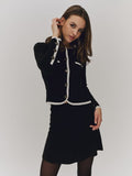 Drew Merino Skirt - Svart