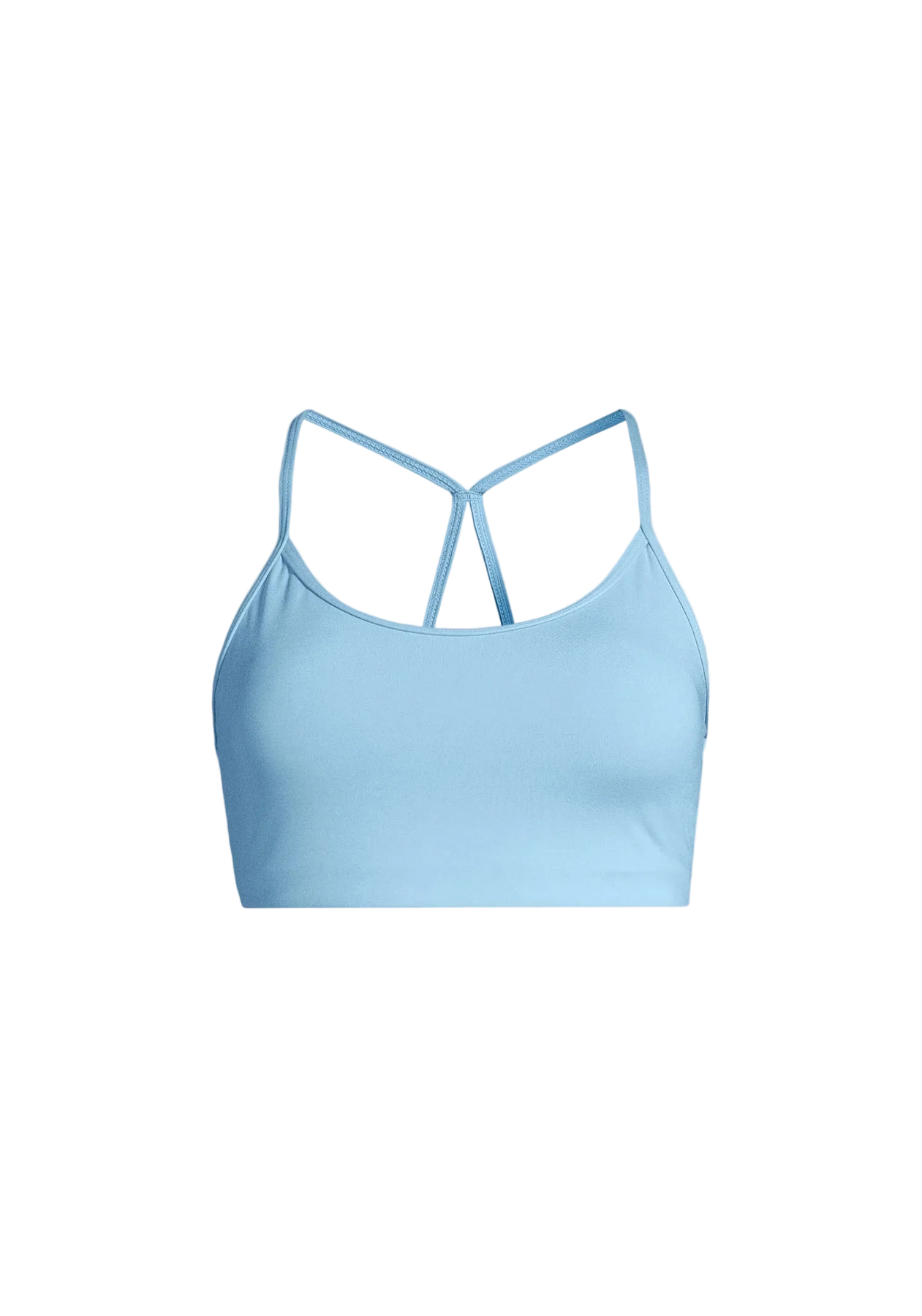 Sleek Strappy Sports Bra - Blue Lagoon