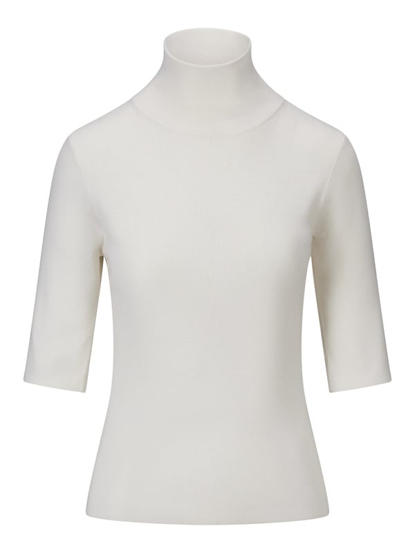 Melly Merino Tee - Vit