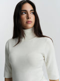 Melly Merino Tee - Vit