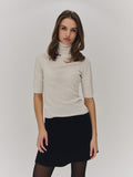 Melly Merino Tee - Vit