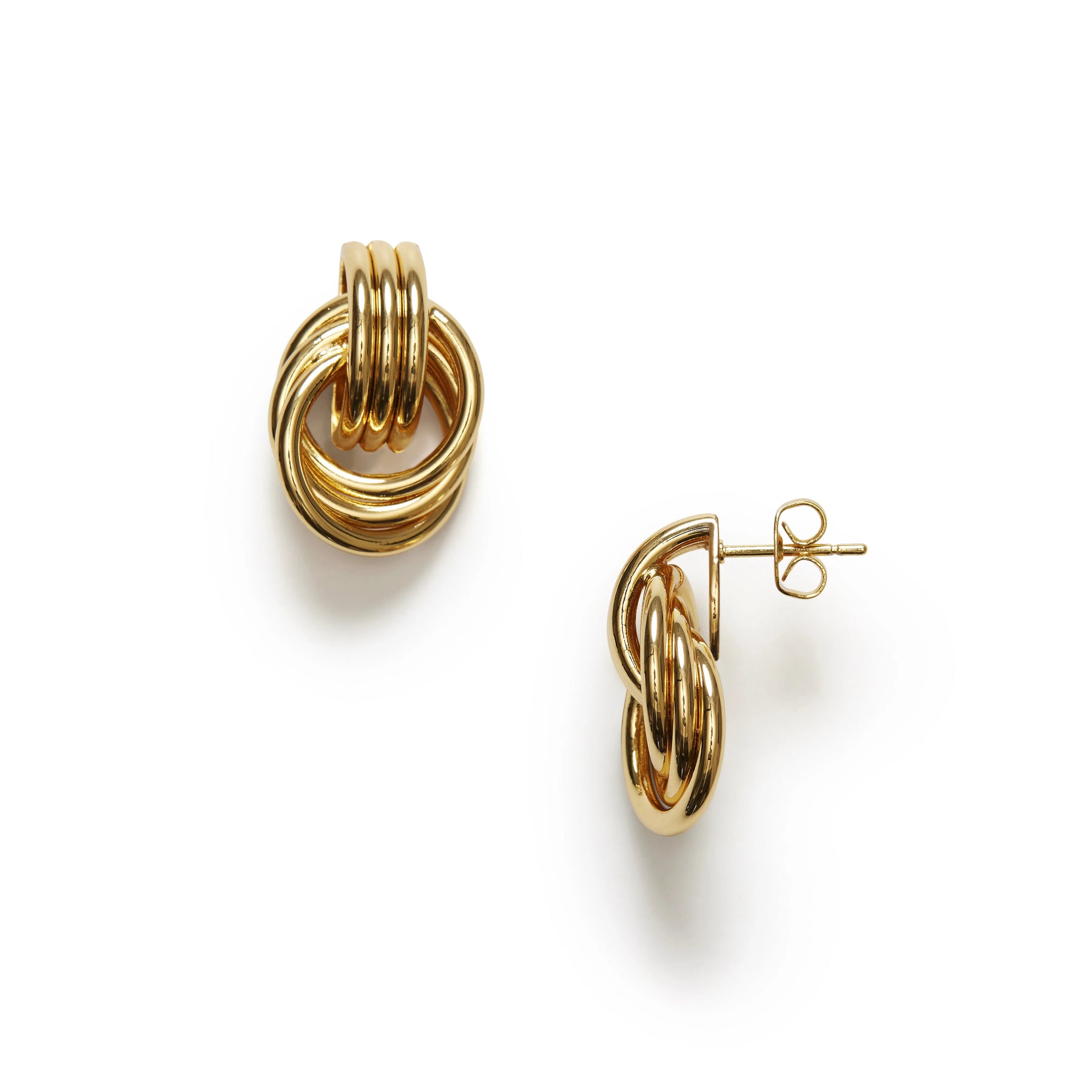 ANNI LU Triplet Earring - Guld