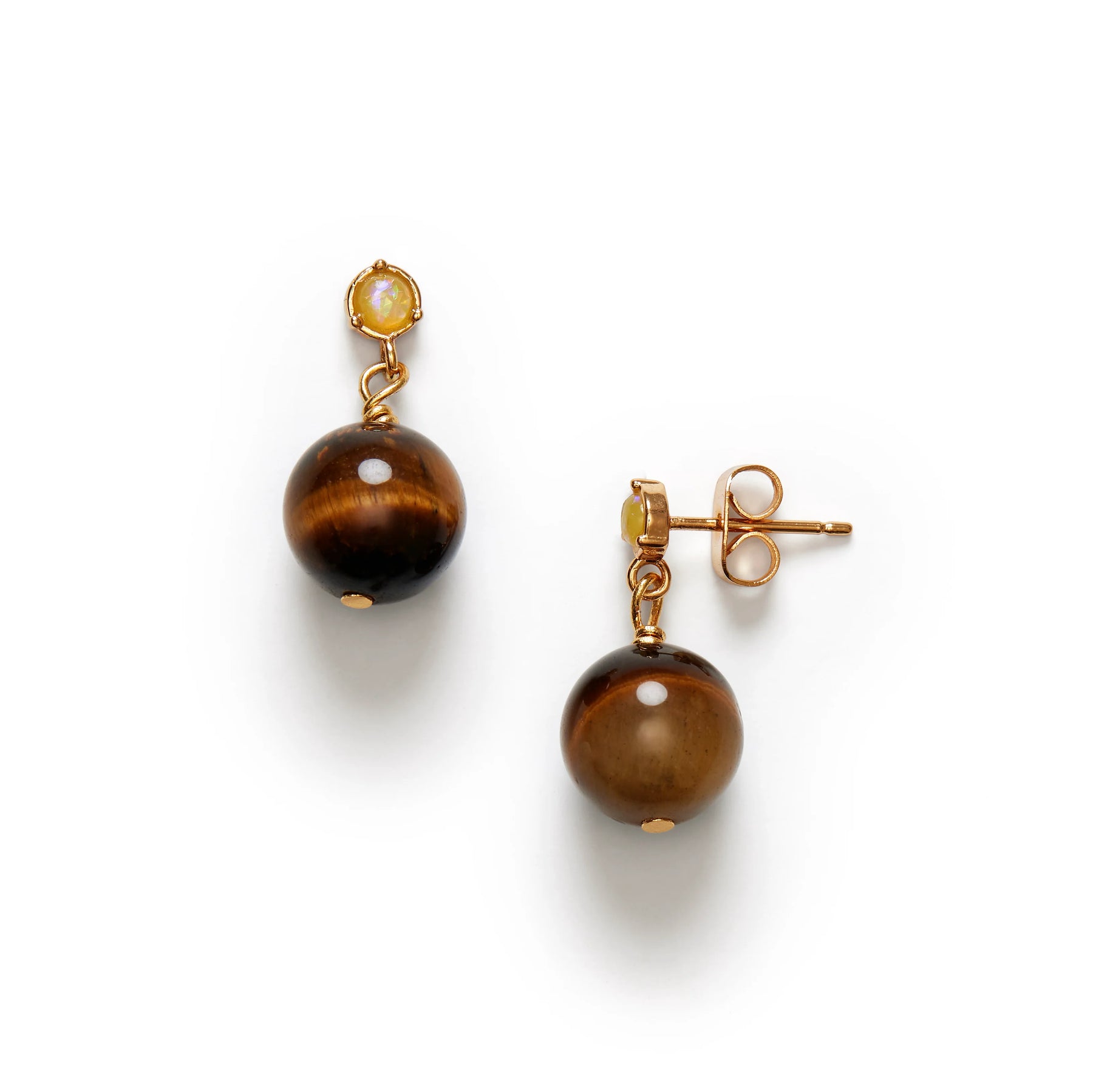 Ball Earring - Eye Of The Tiger