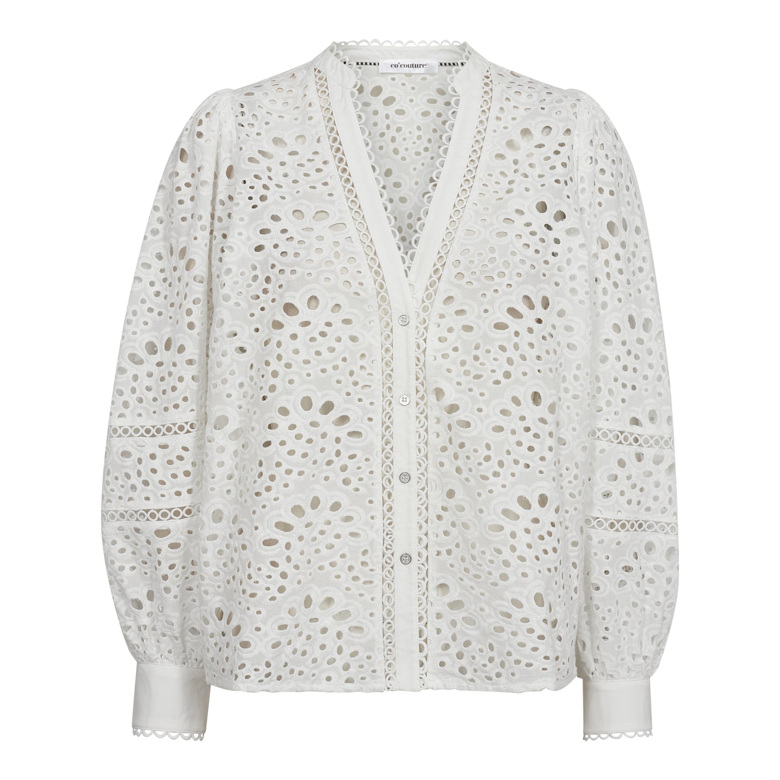 Violacc Anglaise Shirt - White