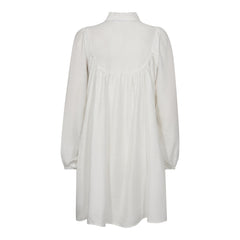 Heracc Midi Puff Dress - White