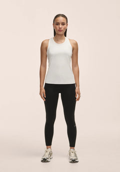 Essential Racerback Tank - White