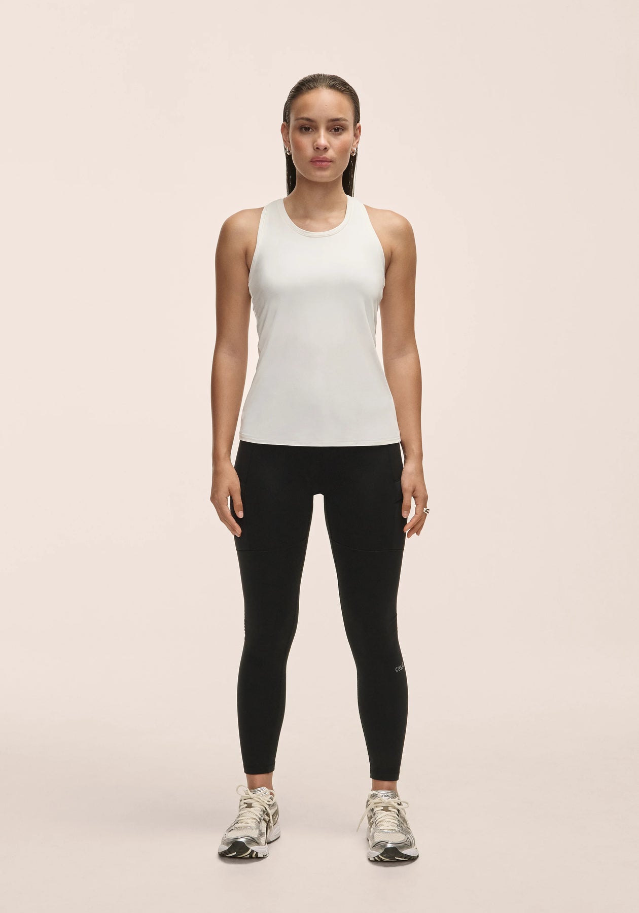 Graphic High Waist Tights - Core Blue