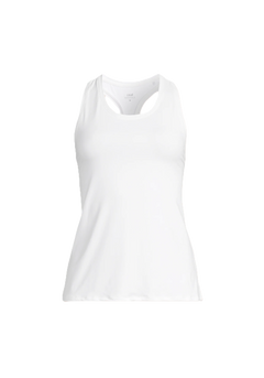 Essential Racerback Tank - White
