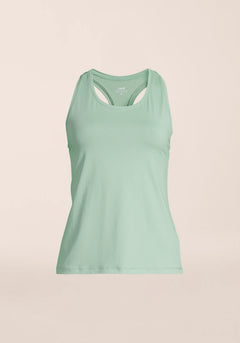 Essential Racerback Tank - Statue Green