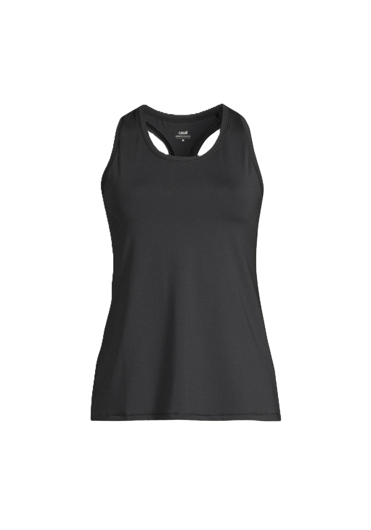 Essential Racerback Tank - Svart