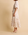 Cotton Slub Midi Dress - Vinyl Wallpaper
