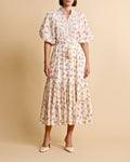 Cotton Slub Midi Dress - Vinyl Wallpaper
