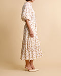 Cotton Slub Midi Dress - Vinyl Wallpaper