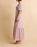 Georgette Lace Gown - Daisies