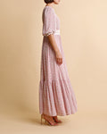 Georgette Lace Gown - Daisies