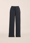 Peachy Straight Leg Jogger - Almost Black