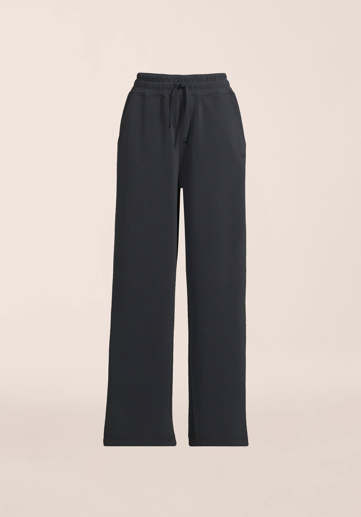 Peachy Straight Leg Jogger - Almost Black