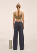 Peachy Straight Leg Jogger - Almost Black