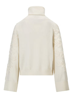 Laurie Wool Sweater - White