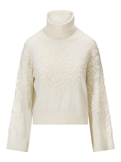 Laurie Wool Sweater - White