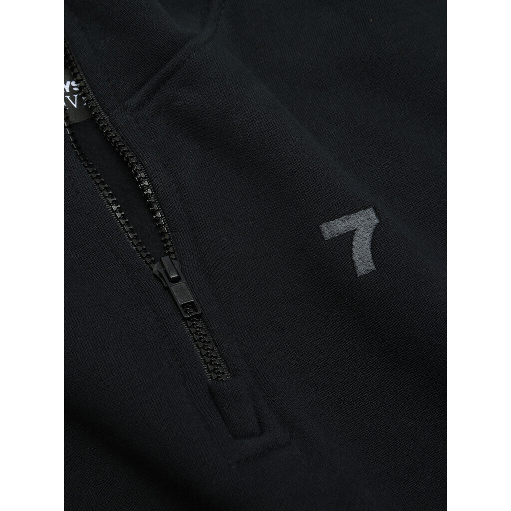 Organic Panelled Sweatshirt - Svart