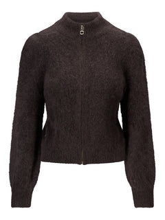 Venja Chunky Sweater - Dark Brown