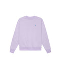 Organic Fitted Crewneck - Lavendel
