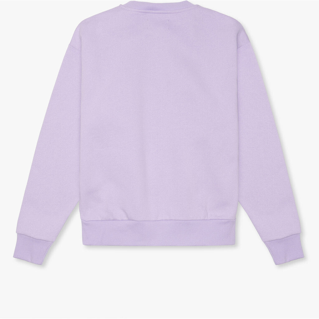 Organic Fitted Crewneck - Lavendel