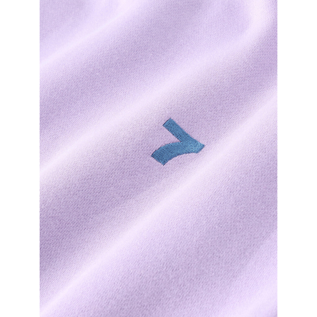 Organic Fitted Crewneck - Lavendel