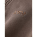 Organic Fitted Half Zip - Major Brown
