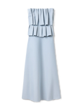 Sculpted Tube Dress - Duvblå