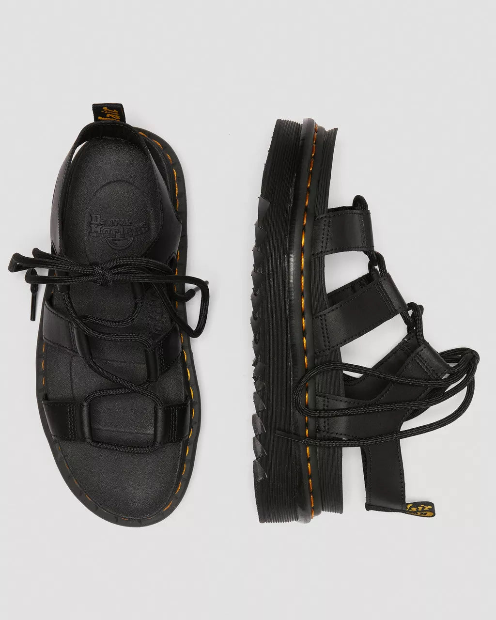 Dr.Martens Nartilla Hydro Gladiatorsandaler - Svart