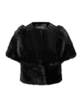 Mone Velour Top - Svart