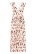 Becoming Bow Back Midi Dress - Flora Natura