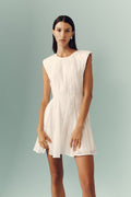 Soleil Lace Mini Dress - Ivory