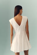 Soleil Lace Mini Dress - Ivory