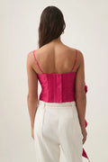 Potion Spiral Top - Rich Magenta