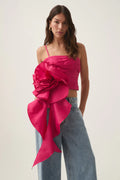 Potion Spiral Top - Rich Magenta