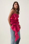 Potion Spiral Top - Rich Magenta