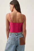 Potion Spiral Top - Rich Magenta