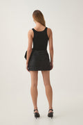 Potion Spiral Mini Skirt - Svart