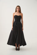 Spatial Maxi Dress - Black