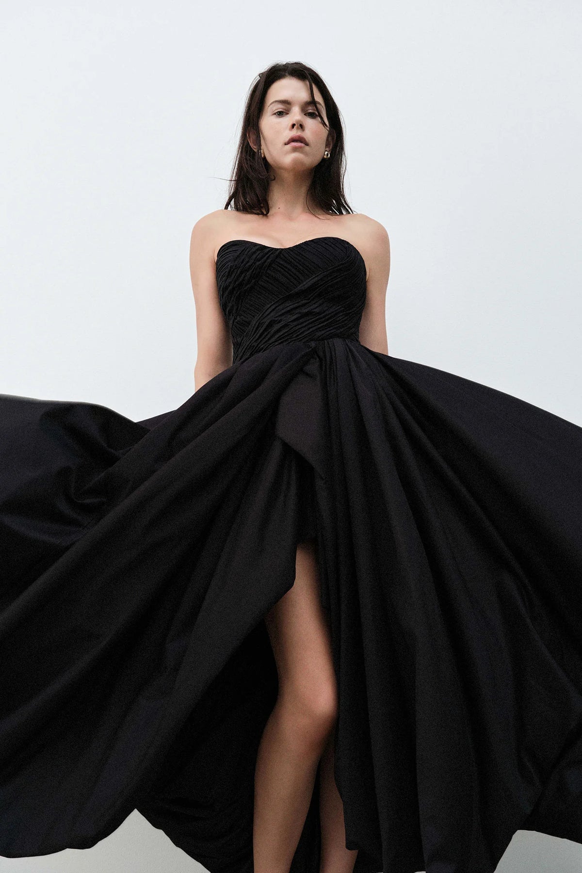 Spatial Maxi Dress - Black