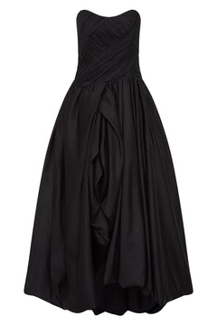 Spatial Maxi Dress - Black