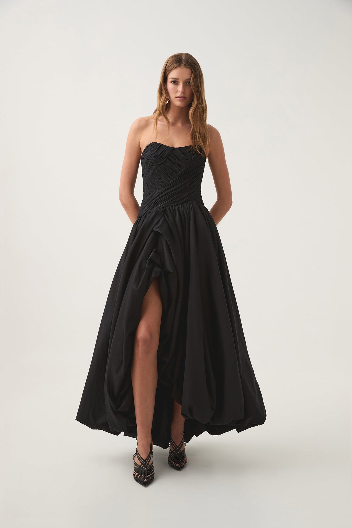 Spatial Maxi Dress - Black