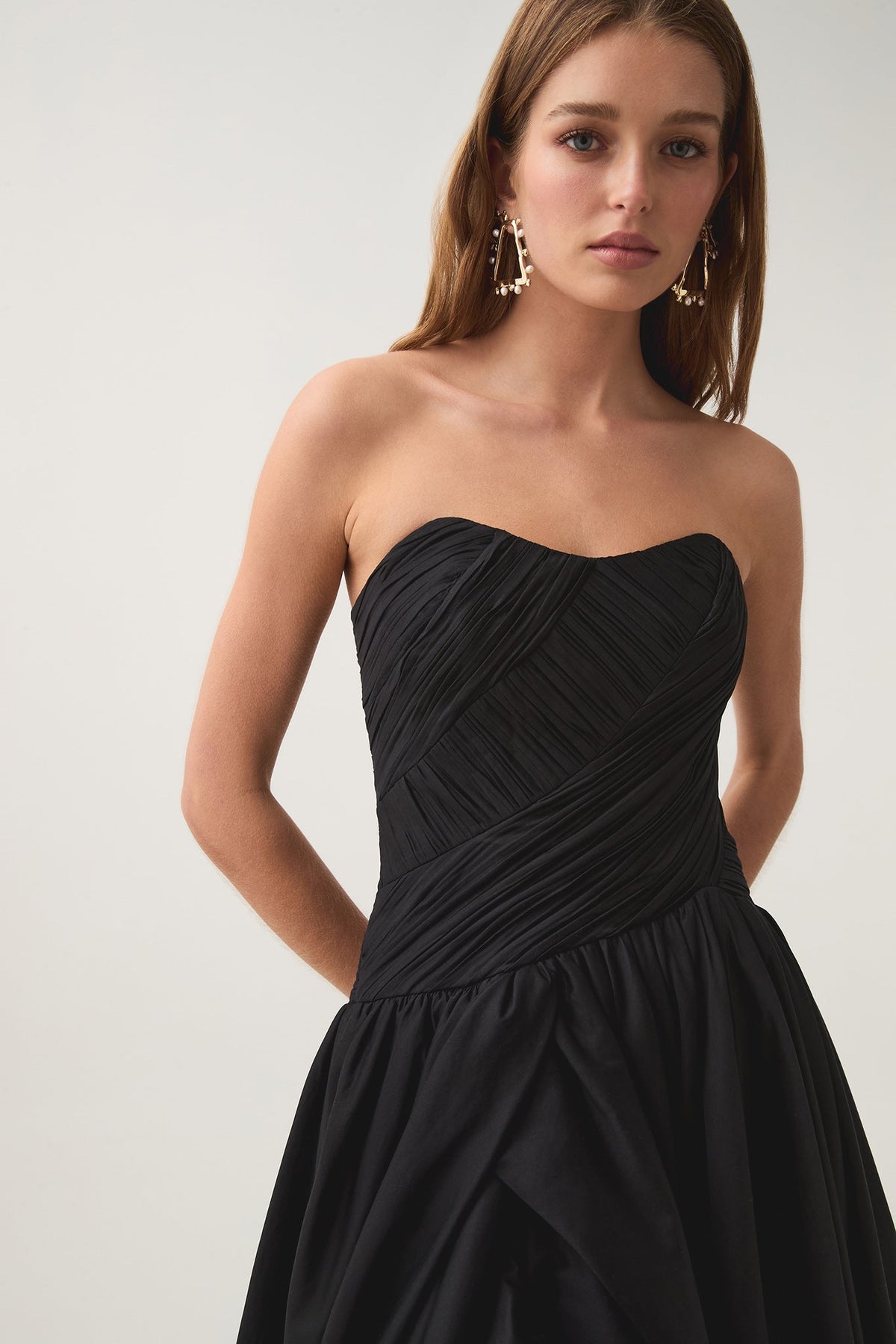 Spatial Maxi Dress - Black