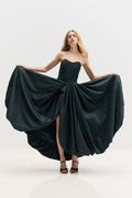 Spatial Maxi Dress - Bonsai Green
